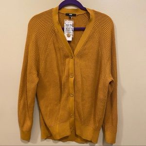 Uniqlo cotton cashmere cardigan
